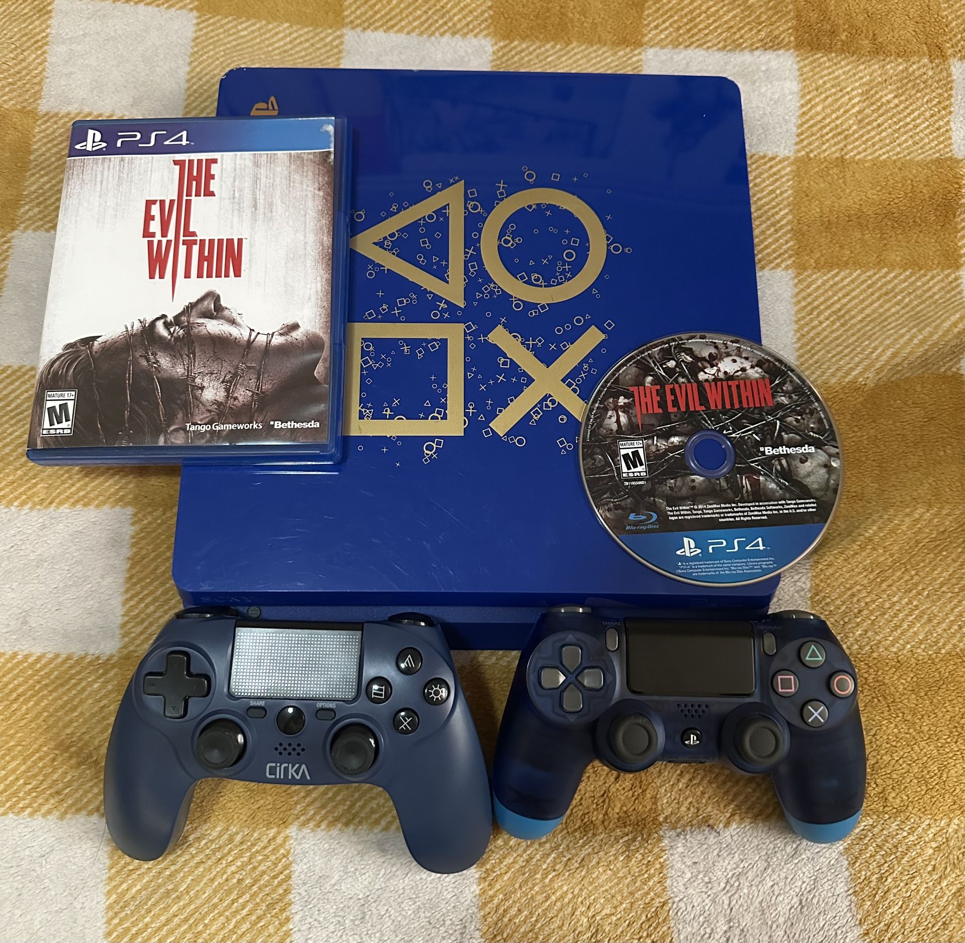 PlayStation 4 Slim Limited Edition Console - Days of Play Bundle