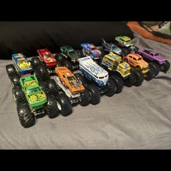 Hot Wheels Monster Jam die-cast trucks