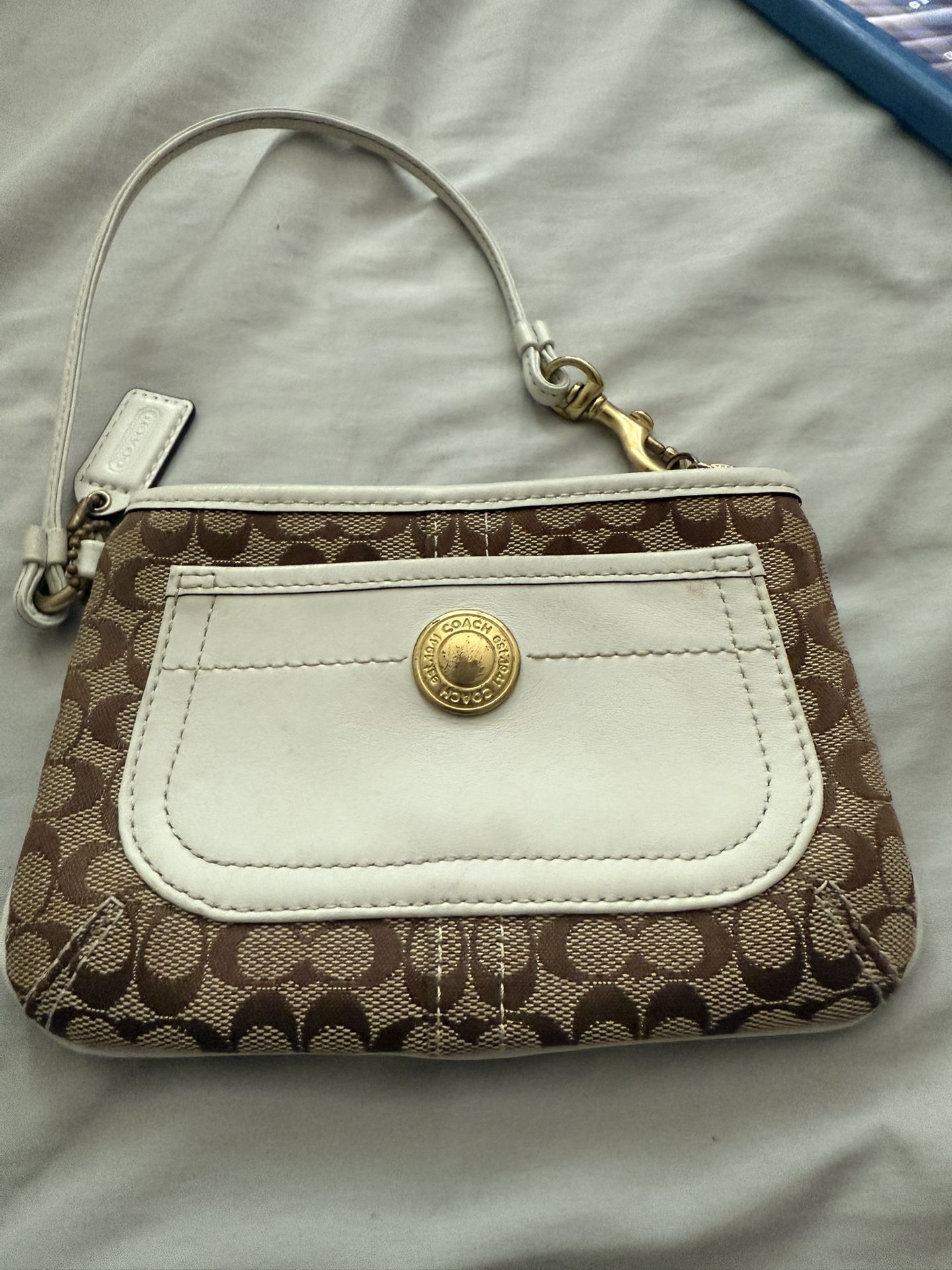 Vintage Coach Wristlet