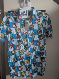 Multiple Super Mario Shirts Size Medium