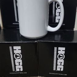HOGG OUTFITTERS 15oz White Sublimation Ceramic Coffee Mug 
