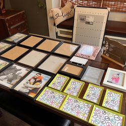 Lots of Picture Frames