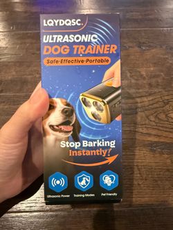 Ultrasonic Dog Trainer