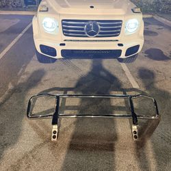 OEM G550 Front Brush Guard - Mercedes-Benz 2025+ Silver