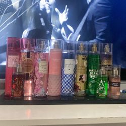 Bath And Body Works Body Mist’s