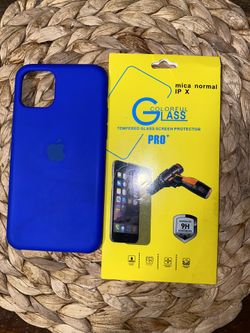 iPhone 11 Pro Blues Case And Glass 