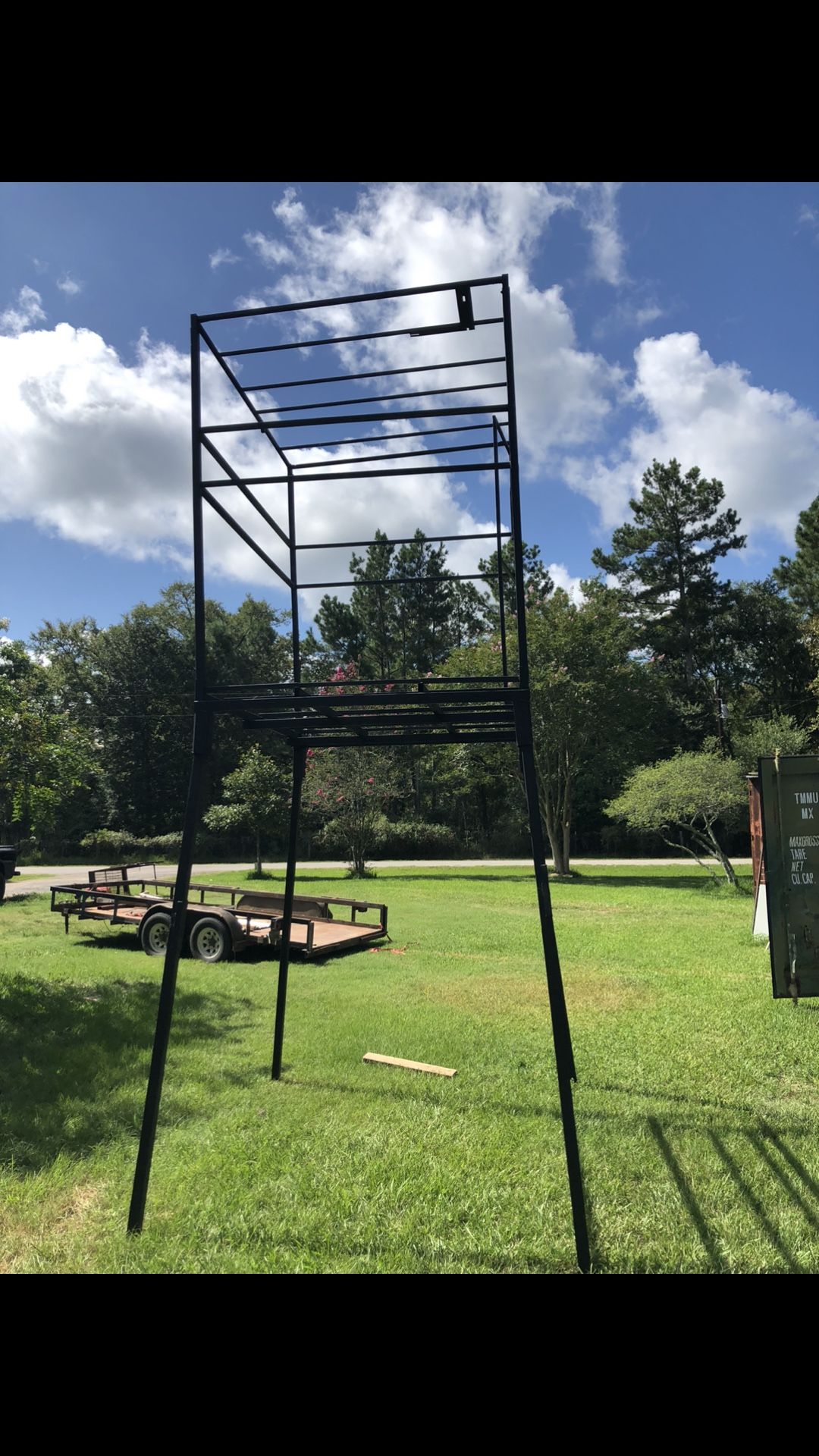 Deer Stand Steel Framed Stands & Deer Blinds Feeders for Sale in Waller, TX OfferUp