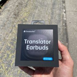 Time Kettle Translator Earbuds (Brand New)