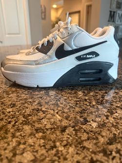 Nike Air Max 90 White and Black Sneakers Women’s size 9.5