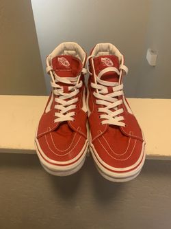 Red Hight Top Vans