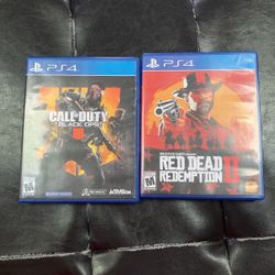 Read Dead Redemption 2  & Call Of Duty Black Ops 4