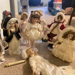 Porcelain Doll Collection 