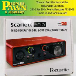 Focusrite Scarlett 2i2 3rd Gen. USB Audio Interface