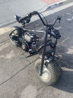 Vintage mini bike frame