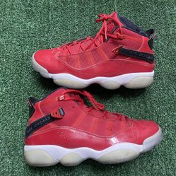 Jordan 6 Rings Gym Red size 12 USED