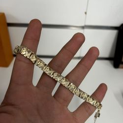 14kt Nugget Bracelet 