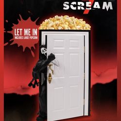 Ghostface popcorn bucket $60