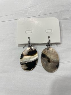 Handmade shell earrings