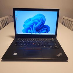 Lenovo ThinkPad T470 Laptop i5 6300U 2.40GHZ 14" HD  16GB Ram 120 GB M.2  Windows 11. Microsoft office installed. Some scratches, battery 2 needs to b
