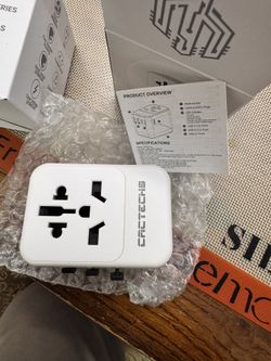 International Travel Adapter. 150 Countries. New