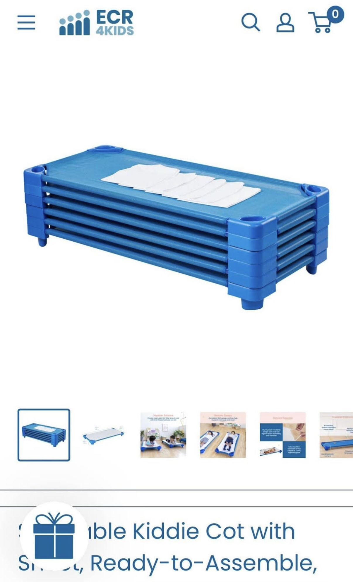 NEW Kids Cots With Sheets