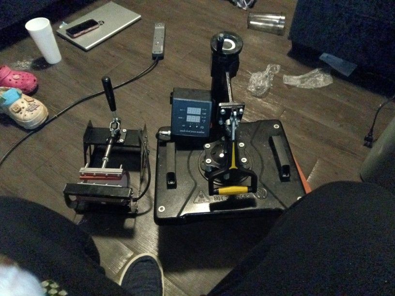 Shirt & Cup Printer Press