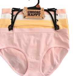 New 4-Pack Seamless Hipster Panties - Size XL