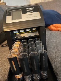 Royal Sovereign FS-4DA Four Row Coin Sorter with Digital Readout Display