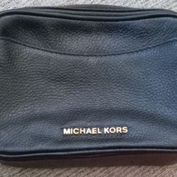 Michael Kors Pebbled Leather Belt/Crossbody Bag
