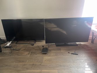 Sony TV 44” $130 With Roku Device Internet Samsung Tv 44” $130 With Amazon Device Internet