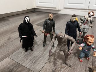 NECA about 10 inch Halloween figures lot of 10 great condition asking 100 firm price
