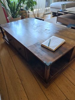 Solid Wood Coffee Table