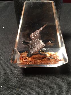 Vintage small Canadian geese paper weight