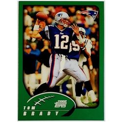 TOM BRADY ROOKIE "FLAGSHIP" 2002 TOPPS #248 PATRIOTS QB BUCS MVP SUPER BOWL