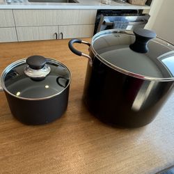 Nonstick Pot & Saucepan Set with Lids