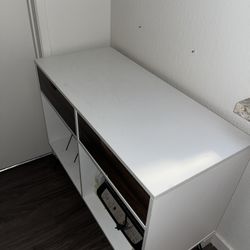 Cabinet With Shelves and Drawers 