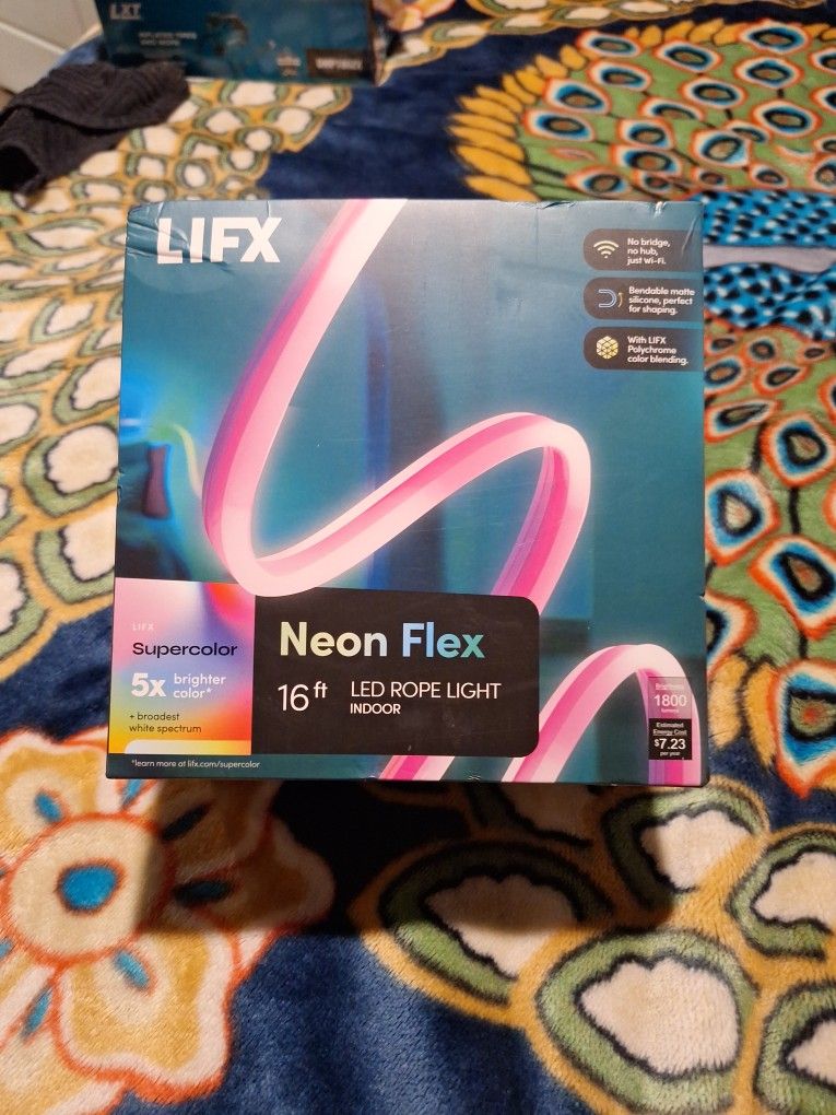 Lifx Neon Flex Led Rope Light- 16ft- Super Color