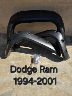 Dodge ram 1994  / 2001 fender flares with rivet