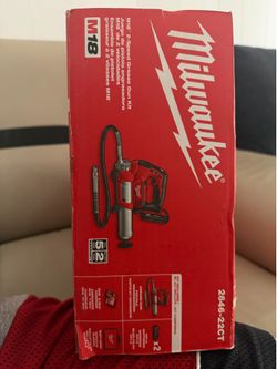 Electric Milwauke greaser gun