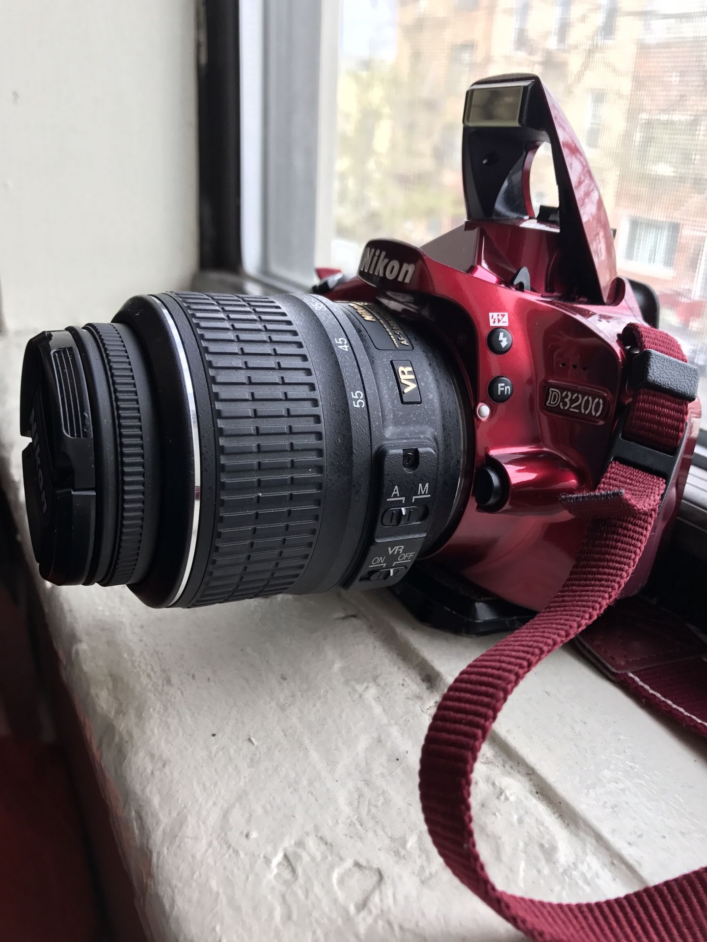 Nikon D3200 with extra lens and accessories