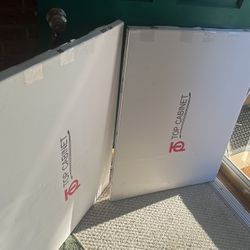 2- DWP. Dishwasher Panels White Shaker 