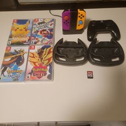 Nintendo Switch Games And Controllers 