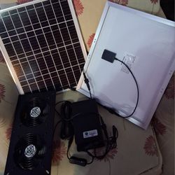 Solar Fans For Chicken Coupe 