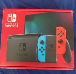 Nintendo Switch w/new controllers