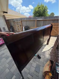 King size bed frame