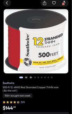 Southwire 12 stranded thhn