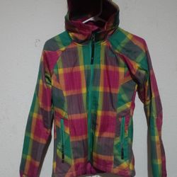 Women's Plaid North Face Jacket