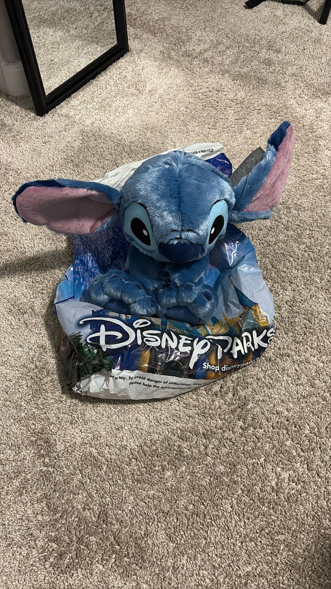 Stitch Plush (from Disneyland)