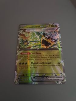 Teal Mask Ogerpon ex Pokémon Card