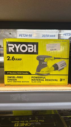 Ryobi 5-Inch Random Orbit Sander 2.6 Amp